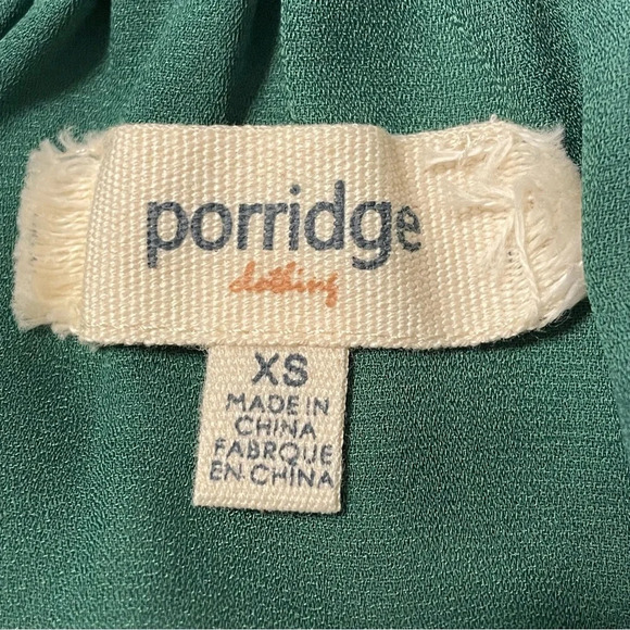 PORRIDGE by ANTHROPOLOGIE NWOT Getaway Printed Skirt in Green - Picture 8 of 11